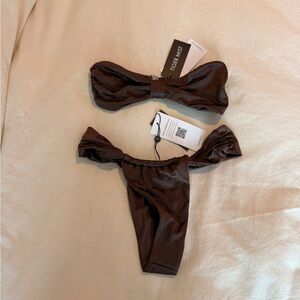 Tiger Mist Mocha Bikini Set